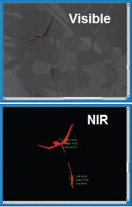 Cracks in silicon cells detection