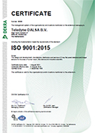 ISO 9001:2015 (EN) - B.V.